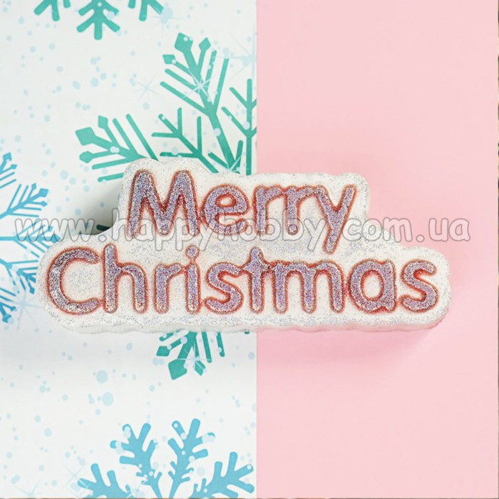 Форма пластикова "Напис "Merry Christmas"